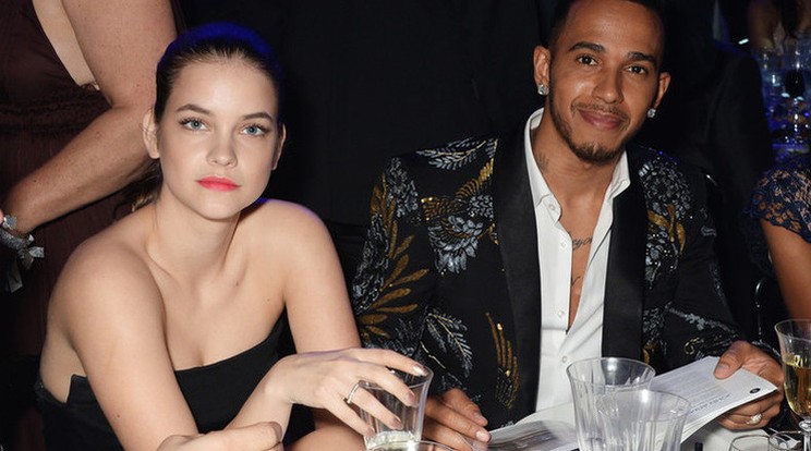 Palvin Barbi és Lewis Hamilton már nem először járnak együtt Budapesten /Fotó: Europress-Getty Images