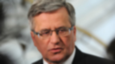 Komorowski dla "Bilda": stawką jest przyszłość Europy