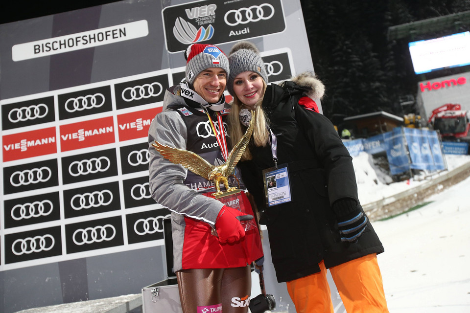 Kamil Stoch i Ewa Bilan-Stoch