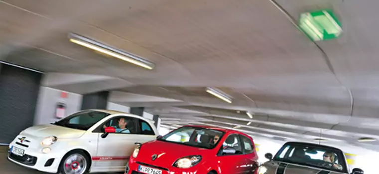 Fiat 500 Abarth, Mini Cooper i Renault Twingo RS - Maluchy chcą się bawić