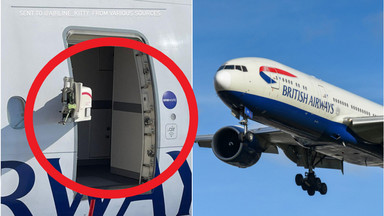 Dziwny wypadek: drzwi oderwane od samolotu British Airways w Kapsztadzie