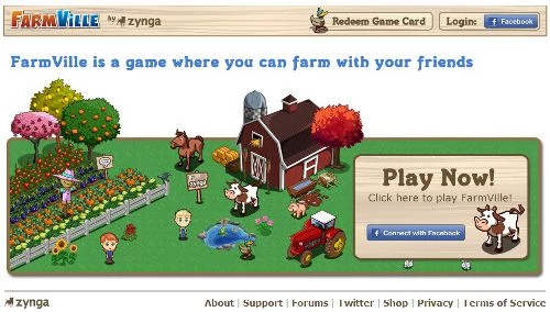 Zynga odpowiada m.in. za sukces popularnego Farmville. Czy Google chce powtórzyć sukces farmy z Facebooka?