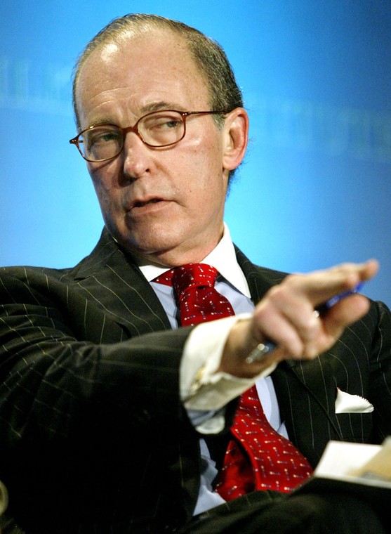 Larry Kudlow. Beverly Hills, Kalifornia. 27.04.2004