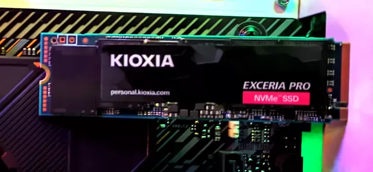 Kioxia Exceria Pro 2 TB — test bardzo szybkiego dysku SSD
