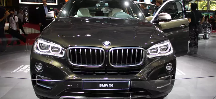 BMW X6 - atrakcyjny SUV (Paryż 2014)
