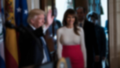 Melania Trump zaskoczyła garderobą na spotkaniu z latynoskimi rodzinami