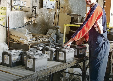 Iz somborske fabrike akumulatora