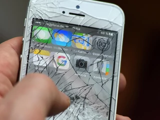 Broken smartphone