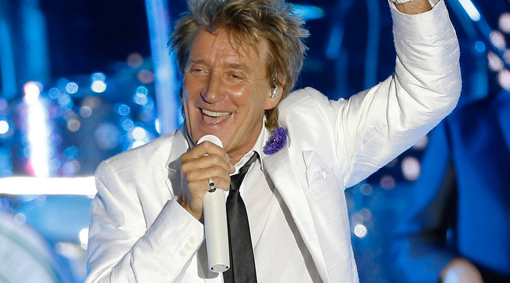 Megtört a jég, Rod Stewart újra a régi,teli van öt letekkel és energiával /Fotó: AFP