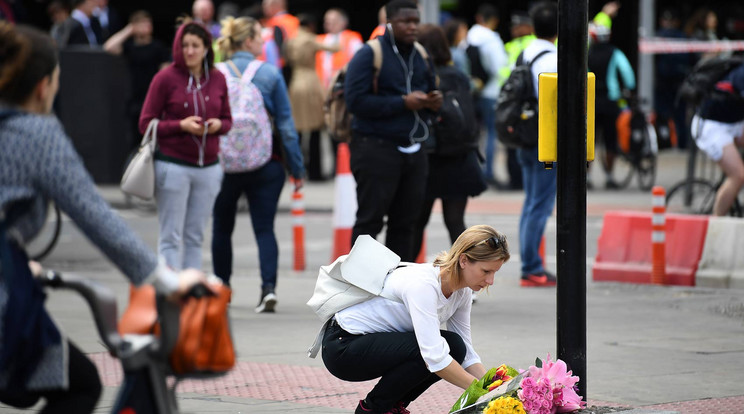 London, a terrortámadás után / Fotó: AFP
