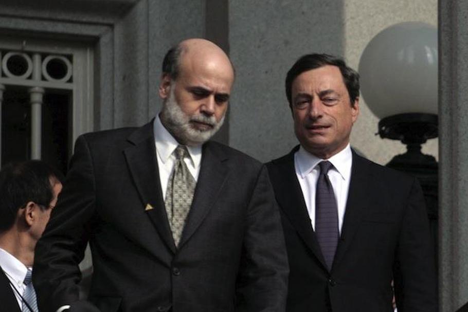 Ben Bernanke i Mario Draghi