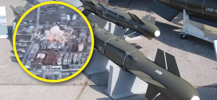 Francuskie bomby kierowane w Ukrainie. Są pierwsze nagrania