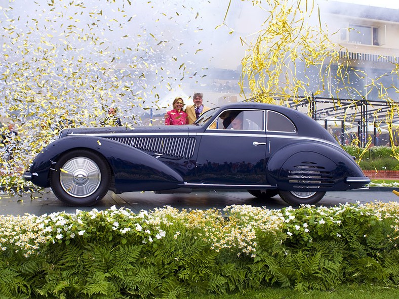 Pebble Beach: zwycięzcą Alfa Romeo 8C 2900B Touring Berlinetta