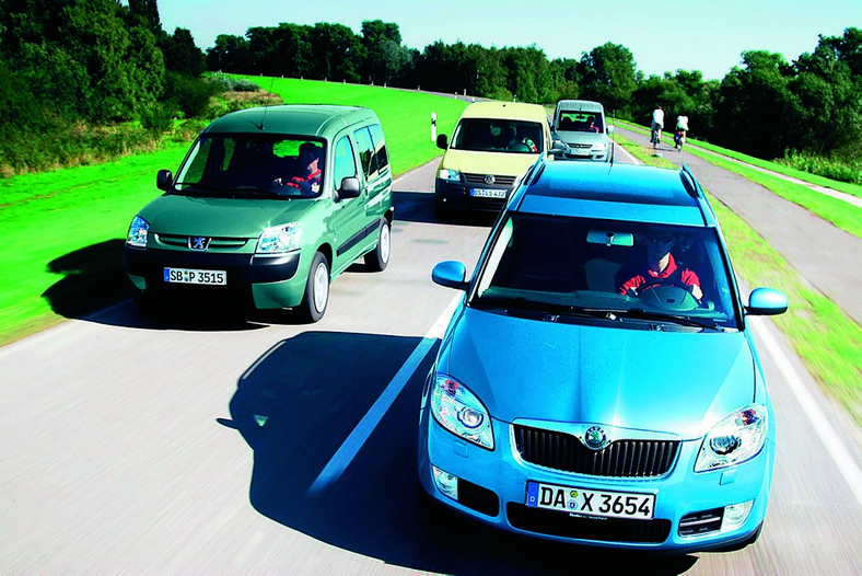 Używane: Opel Combo, Peugeot Partner, Skoda Roomster i Volkswagen Caddy