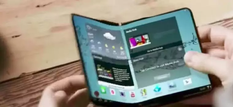 Samsung Galaxy F ze składanym ekranem coraz bliżej. Będzie miał dwa wyświetlacze