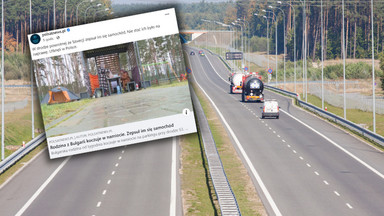 Dziesięcioosobowa rodzina od tygodnia koczuje na parkingu. Nie mają na naprawę auta