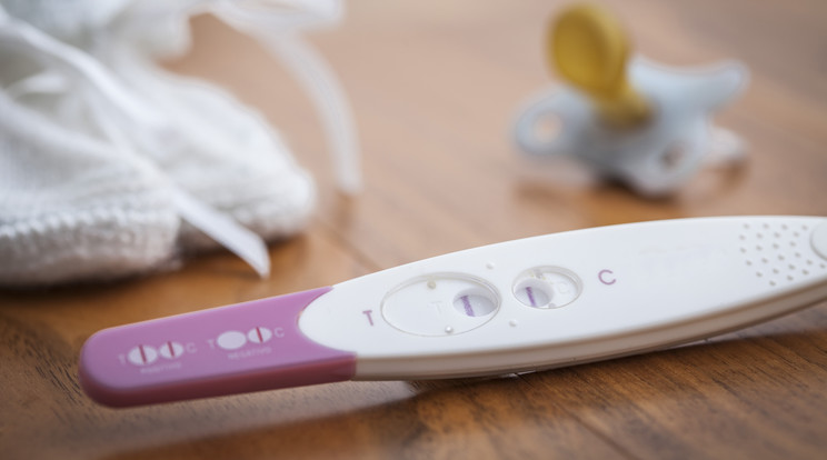 Férje lepte meg nejét annak saját terhességi teszteredményével / Fotó: Shutterstock