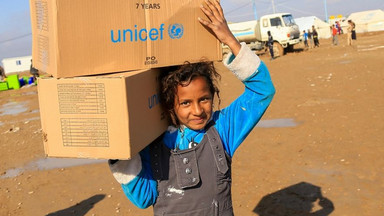 Niemal 50 mln dzieci żyje na obszarach największych kryzysów humanitarnych. UNICEF apeluje o pomoc