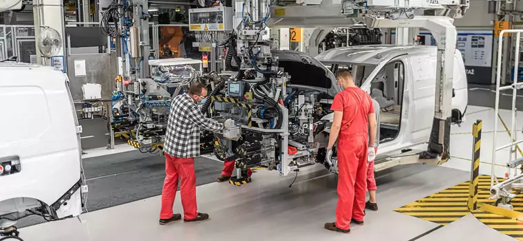Przerwy w produkcji w fabrykach Volkswagena w Polsce