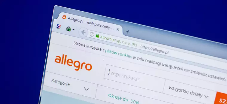 Allegro wprowadza opcję "Zapłać później" w kolejnych kategoriach produktów