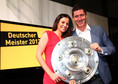 Robert Lewandowski i Anna Stachurska