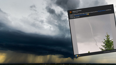 Lej tornada pod Warszawą. Są zdjęcia