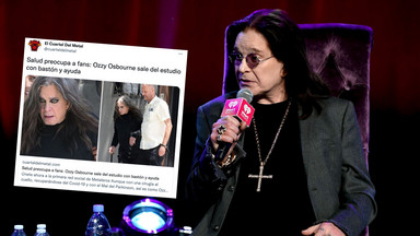 Ozzy Osbourne w fatalnej formie. Potrzebuje pomocy nawet przy najprostszych czynnościach