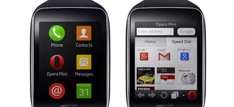 Samsung Gear S otrzymał przeglądarkę internetową Opera Mini
