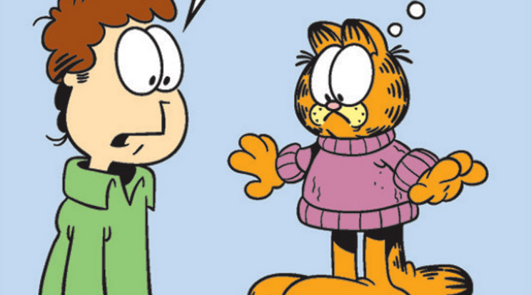 Garfield karácsonyi szerkója okozott meglepetéseket idén