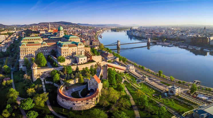 Budapest madártávlatból is gyönyörű / Fotó: Shutterstock