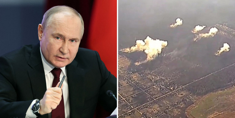 Rosjanie gubią się i bombardują własne terytoria. "Nietypowy upadek amunicji lotniczej"