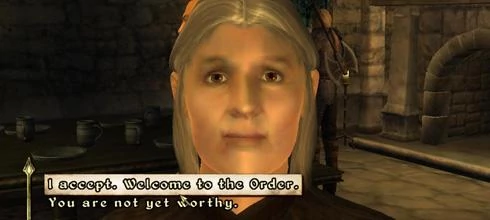 Screen z gry "The Elder Scrolls IV: Oblivion - Knights of the Nine"