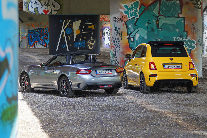 Abarth 124 Spider – spaghetti samuraj