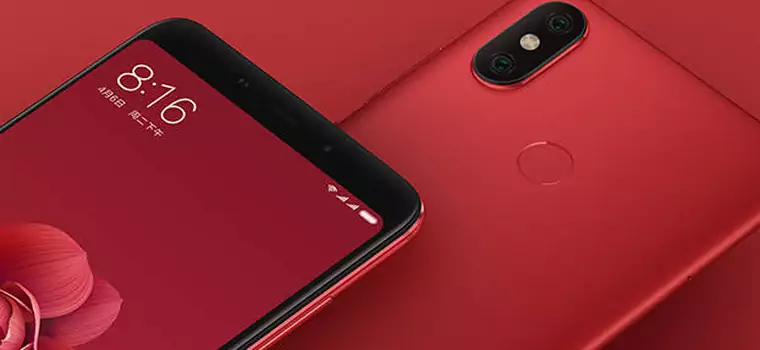 Xiaomi Mi 6X zaprezentowany. Na pokładzie dwa aparaty 20 Mpix