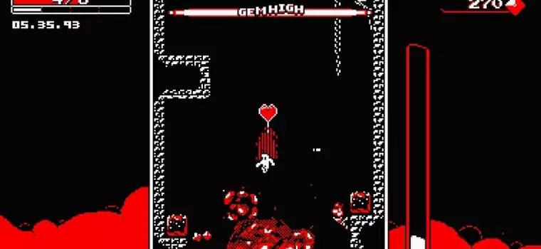 Downwell na PlayStation 4 i PlayStation Vita. Wygląda niepozornie, ale uwierzcie - wciąga