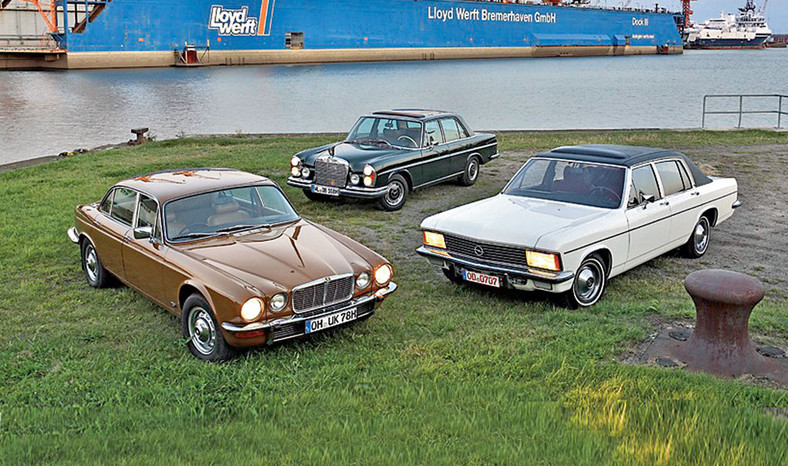 Klasyki dla wymagających - Opel Admiral kontra Mercedes 280S i Jaguar XJ6