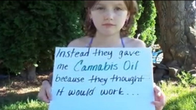 Mykayla Comstock - 7-latka, którą  leczono marihuaną