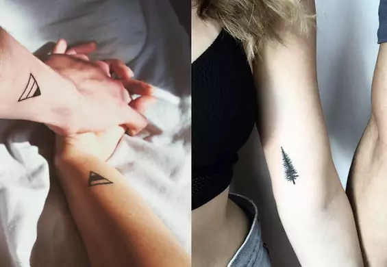 10 przykładów idealnych tatuaży dla par. Na symbol wiecznej miłości