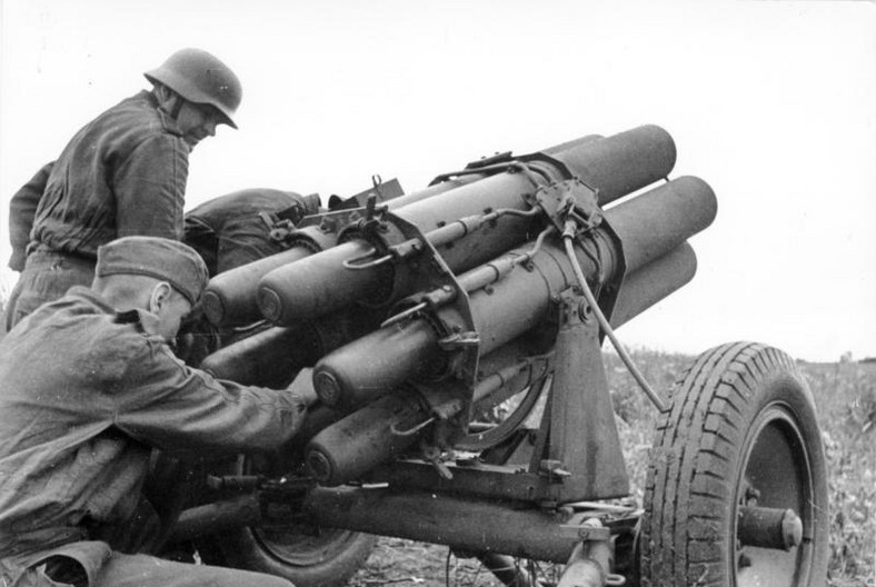 15-cm Nebelwerfer 41 na froncie wschodnim