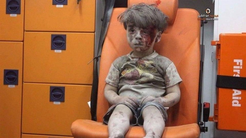 Znalezione obrazy dla zapytania dzieci z aleppo