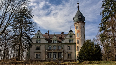 Opuszczony pałac w Kruszewie (woj. wielkopolskie)
