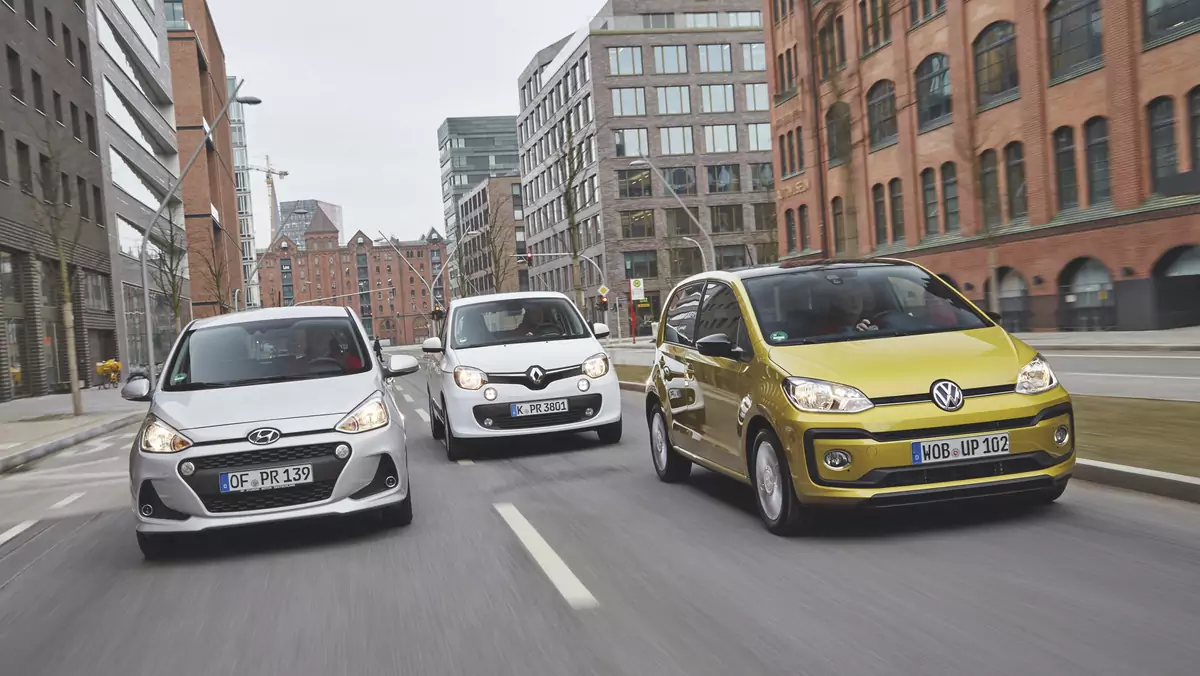 Czy Hyundai sięgnie po złoto? Porównanie: i10 kontra Renault Twingo i VW Up!