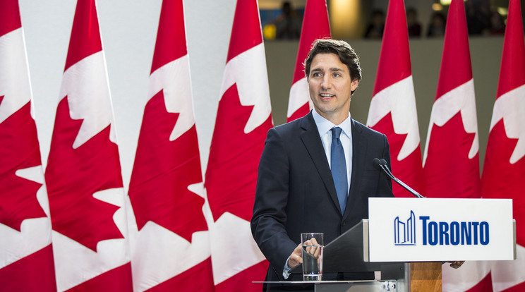 Justin Trudeau kanadai kormányfő / Fotó: Northfoto