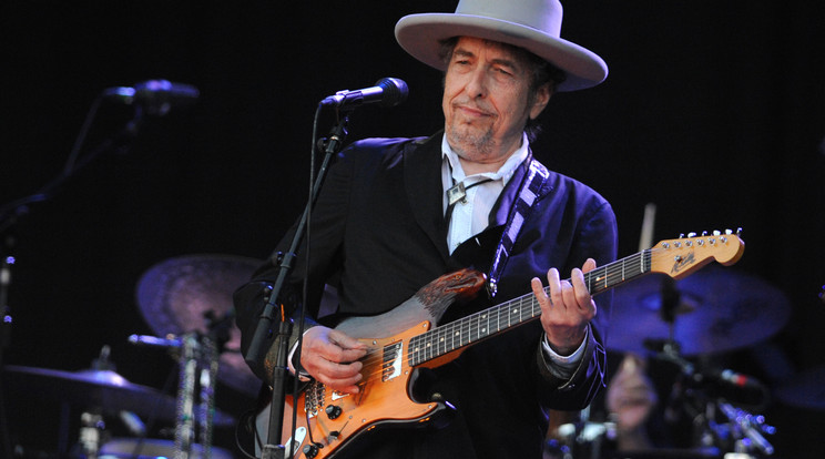 Bob Dylan amerikai zenész kapta az irodalmi Nobel-díjat /Fotó: AFP