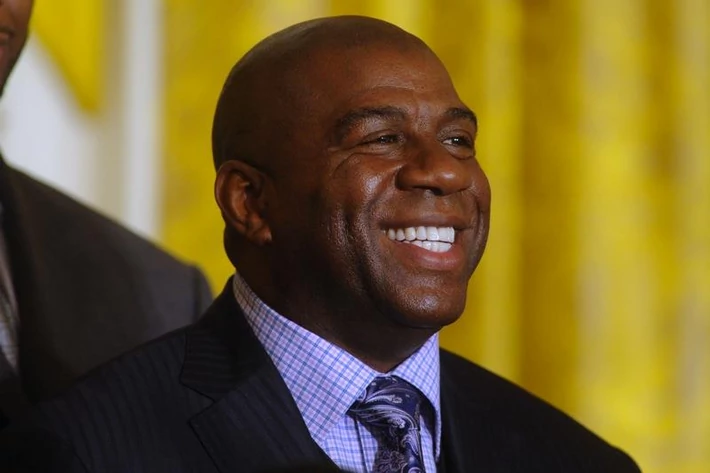 Ervin “Magic” Johnson. Zarobki w 2015: 18 mln dol. Rok przejścia na emeryturę: 1996