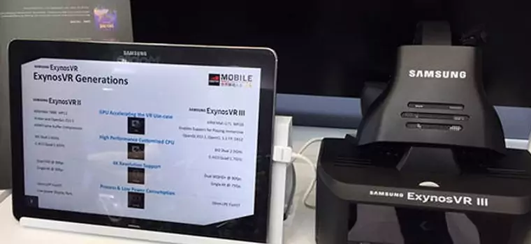 Samsung Exynos VR 3 - autonomiczne gogle VR Samsunga zaprezentowane