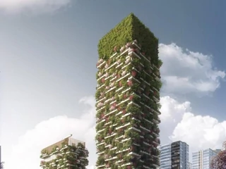 Nankin Green Towers - zielone wieżowce w Chinach