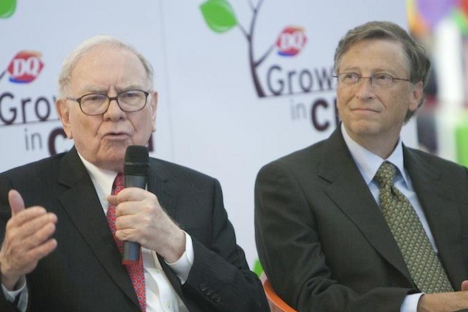 Warren Buffett i Bill Gates, dwóch najbogatszych Amerykanów