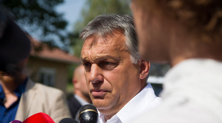 Orbán Viktor Kötcsén / MTI Fotó: Varga György