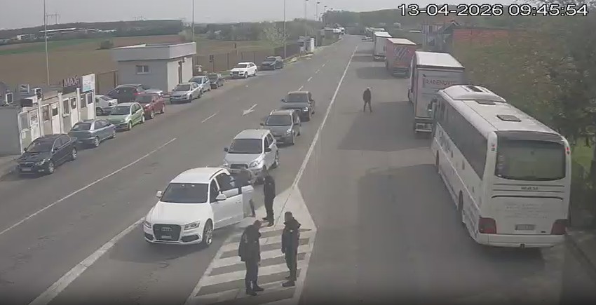 Granični prelaz Sremska Rača, ulazak u Srbiju iz BiH